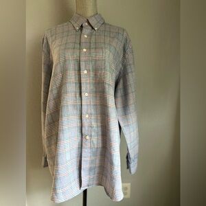 Fairway & Greene Men’s Shell Houston Open Button Down SZ XL